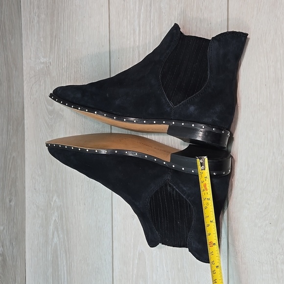 Rebecca Minkoff Women Ankle Leather The Pointed Toe boots shoes sz 6.5M - Picture 9 of 12